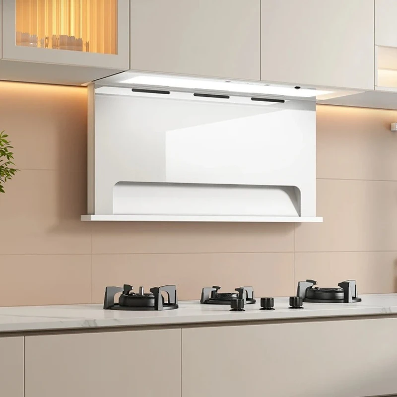 Modern Design Space Saving Full Hidden Adjustable Side Oil Suction Cover Nano Oil-proof ultra Wide 1200mm Range Hood