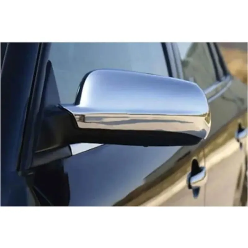 Mirror cover for Volkswagen Bora 1998-2004 ABS chrome stainless full compatible rearview cover durable