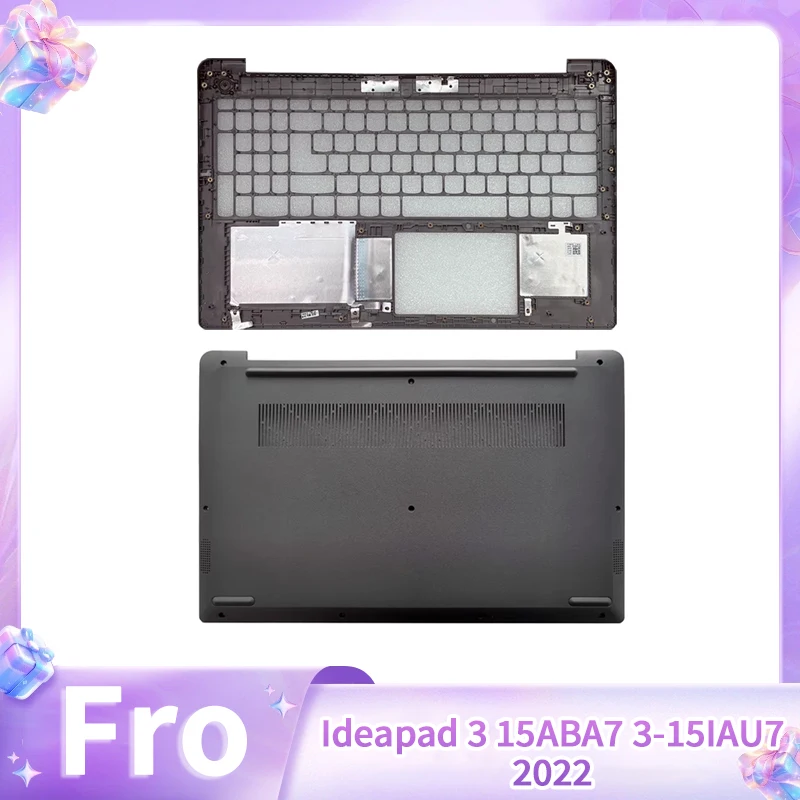 New Laptop Replace Cover For Ideapad 3-15ABA7 15IAU7 2022 Palmrest Lower Bottom Case