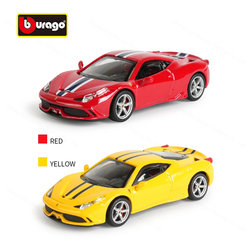 Bburago 1:43 Ferrari 458 Speciale Static Die Cast Vehicles Collectible Model Car Toys