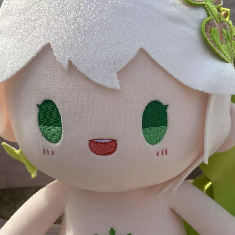 40CM Anime Genshin Impact Nahida atrybut postawa siedząca pluszowa lalka kreskówka bawełniane nadziewane zabawki pluszowy prezent na boże narodzenie śliczne