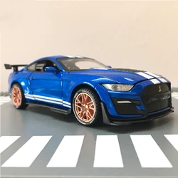 1:32 Ford Mustang Shelby GT500 Modified Alloy Sports Car Model Diecasts Metal Toy Car Model Simulation Collection Toys Gift