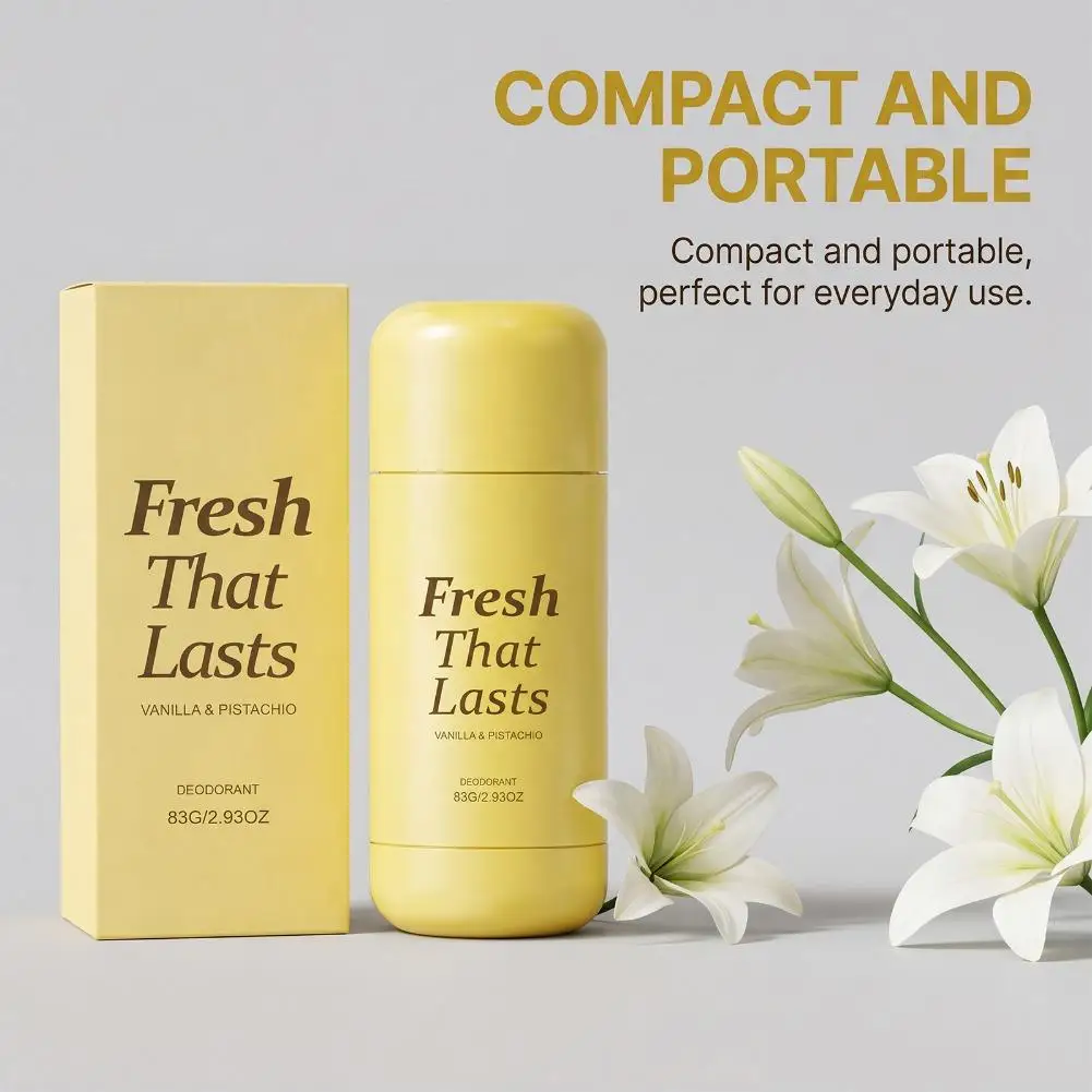 

Natural Kojic Acid & Turmeric Underarm Deodorant Stick - Aluminum Free, All Day Fresh & Skin Brightening