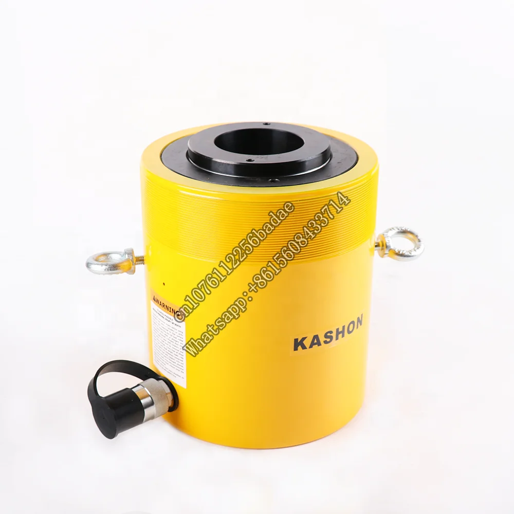 KS-RCH-1003 95 Ton ENERPAC Same Cheap Price Push And Pull Center Hole Single Acting Hollow Hydraulic Cylinder Jack Ram