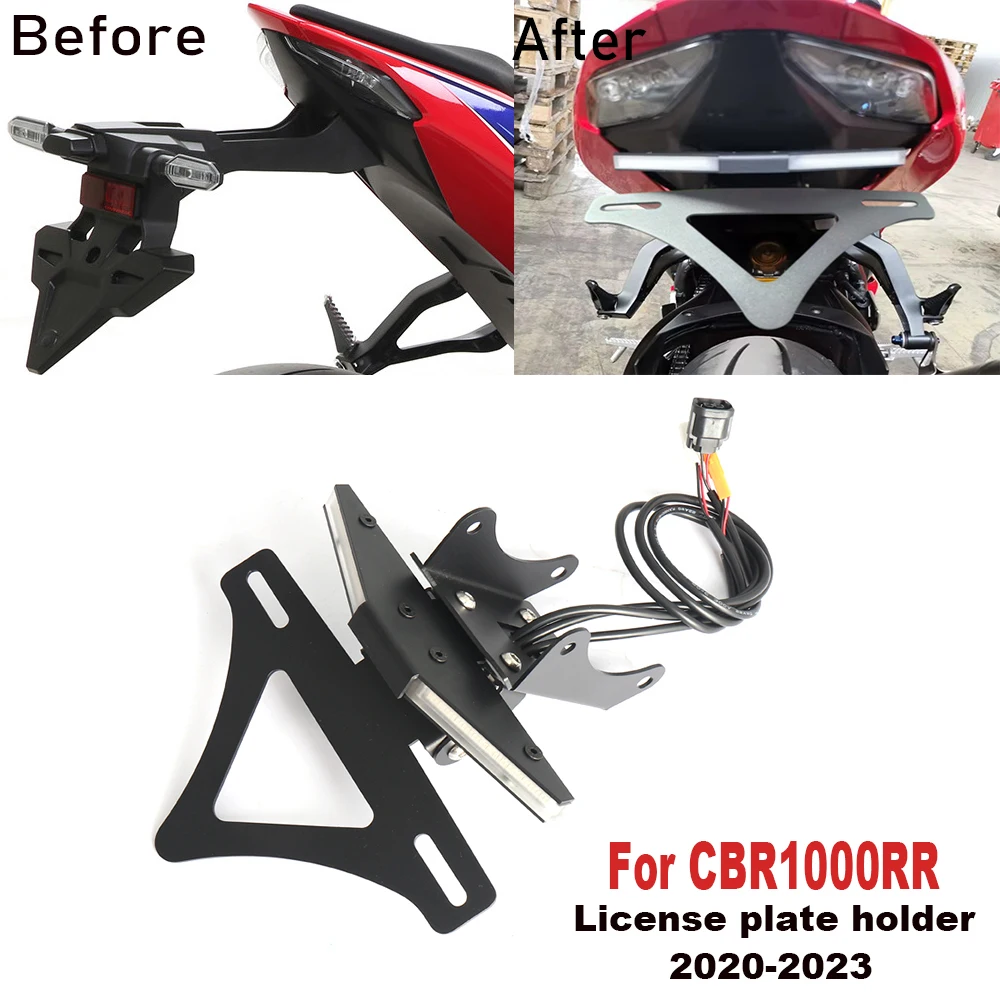 

For Honda CBR1000RR CBR 1000RR 2020-2023 NEW Motorcycle Integrated License Plate LED Lights Turn Signal Light