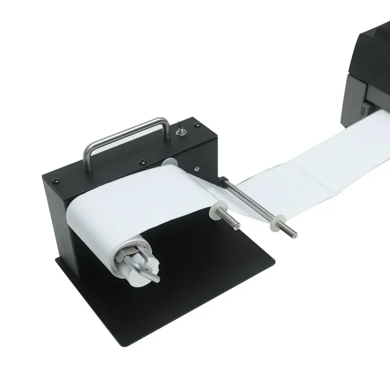 Auto Label Rewinding Machine,110V-240V Two-Way Rewinding,1-8 IPS Speed,For Logistics/Medicine Bottle/Garment Electronic Labels