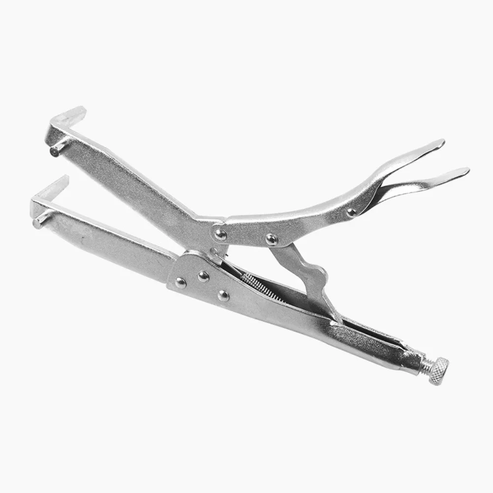 

Silver Clutch Caliper Tool Heat-treated Steel Ergonomic Handles Anti-slip Base For Clutch Maintenance For Motorcycles