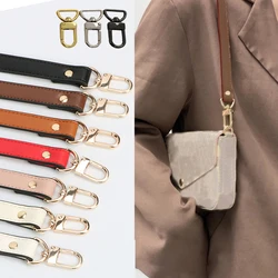 Handbag Handles Solid Color Leather Bag Strap Women Replace Wrist Strap Underarm Bag Belt Single Shoulder Bag Strap Accessories