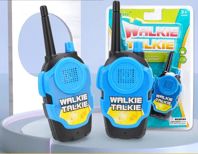 Para 50M Walkie Talkie Mini przenośny ręczny telefon komórkowy Zabawka dla dzieci Dzień Dziecka Prezenty urodzinowe Zabawka domofonowa na zewnątrz