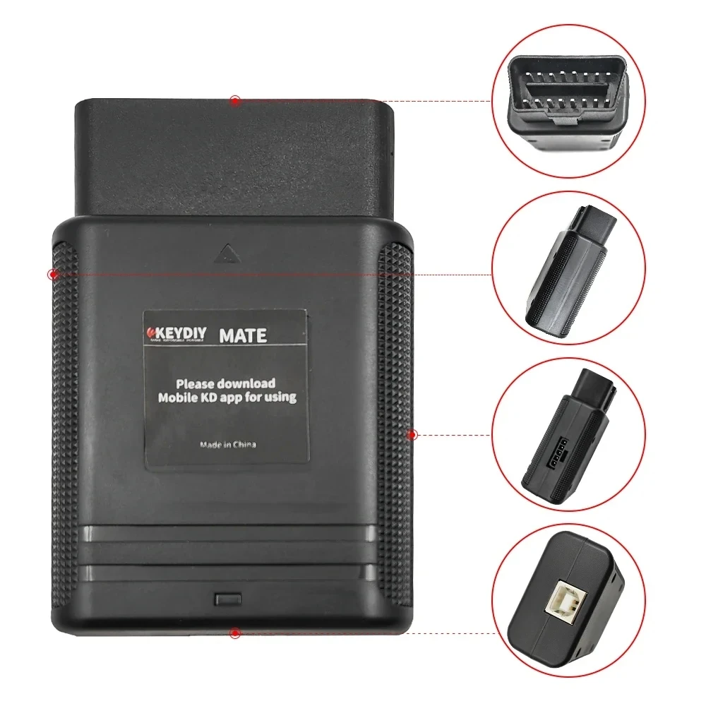 Original KEYDIY KD-MATE KD MATE Connect OBD Programmer Work With KD-X2/KD-MAX for Toyota 4A/4D/8A Smart Keys And All Key Lost