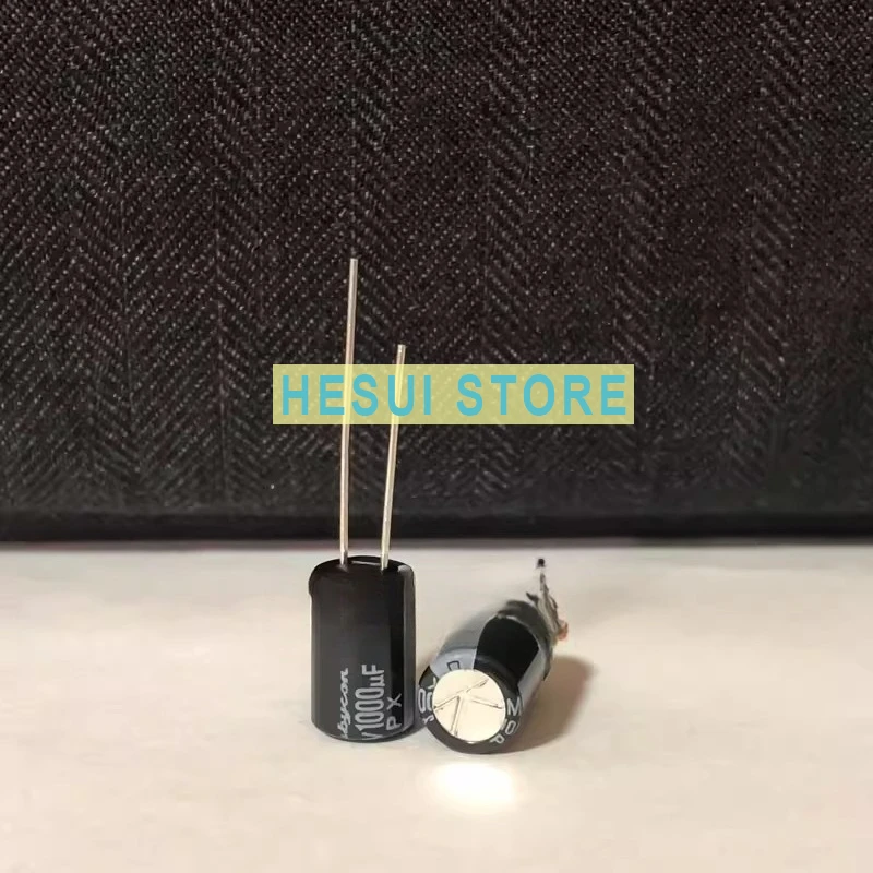 original imported electrolytic capacitor 10V1000UF 8X11.5 PX series 105 degrees RUBYCON