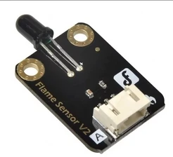แรงโน้มถ่วง DFR0076 1ชิ้น: บอร์ดพัฒนาเซ็นเซอร์โมดูลเปลวไฟแบบอะนาล็อกที่หมุน YG1006