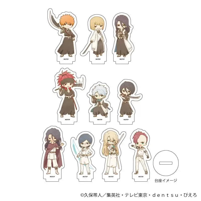 BLEACH Gift Toy Figures Acrylic Stand Anime Model Action Figure Ornament Accessories Models Kurosaki Ichigo Inoue Orihime