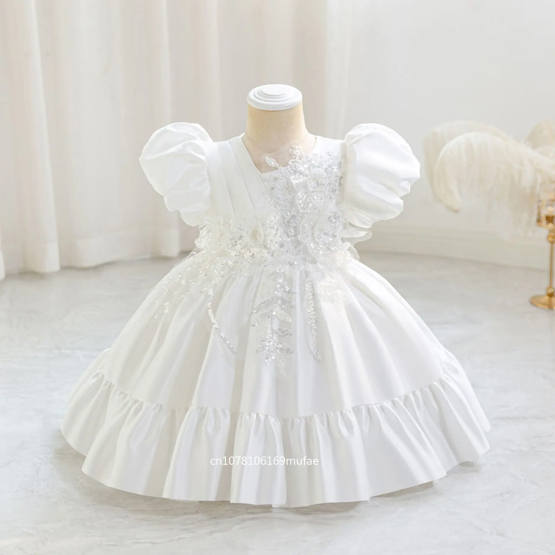 flower-girl-princess-dress-girls'-party-dresses-sequins-ball-gown-kid-girls-clothes