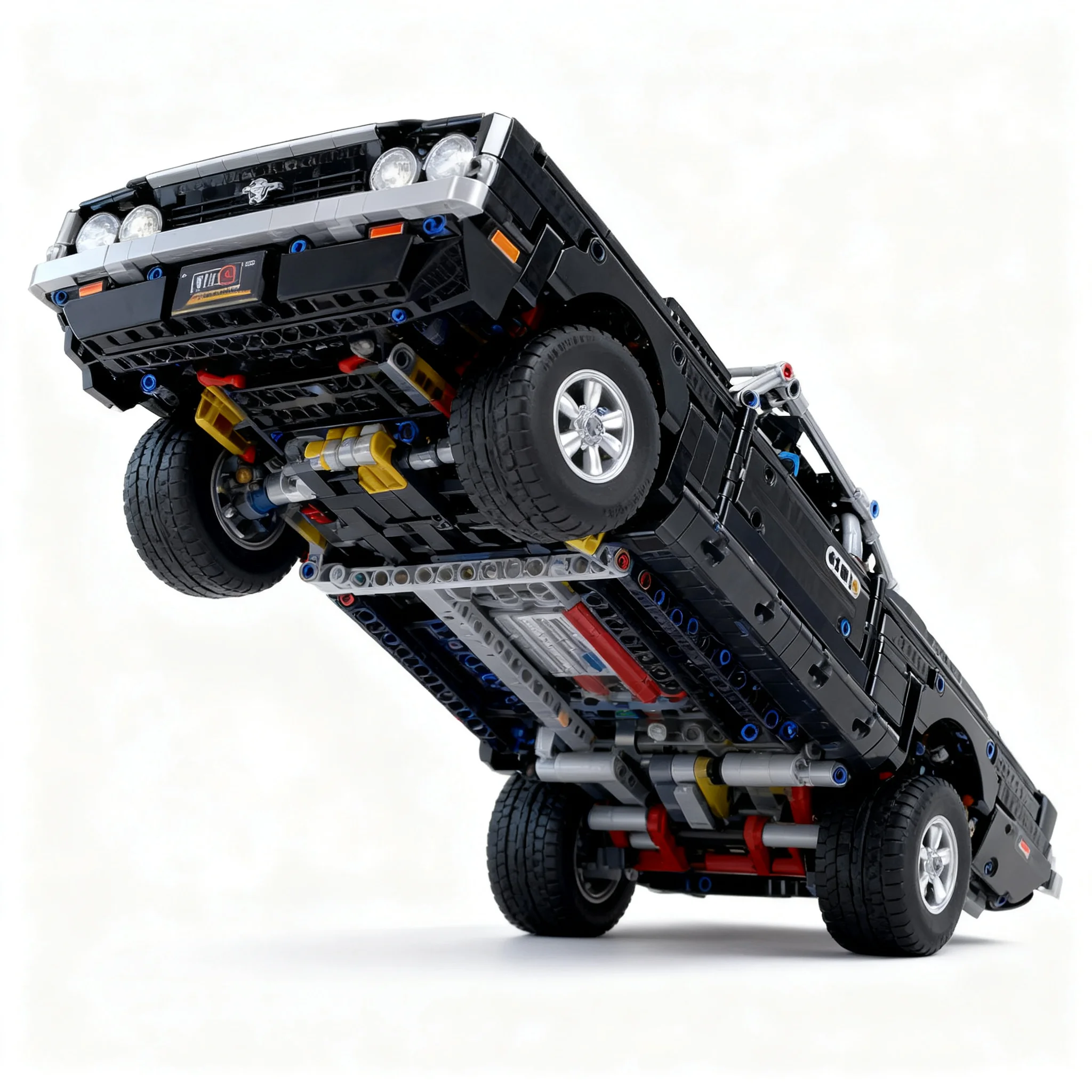 1795pcs MOC Fast Furious Dodge Charger RT Car RC MOD Powered Up Mortors Technical Model Building Blocks Toy Education Craft