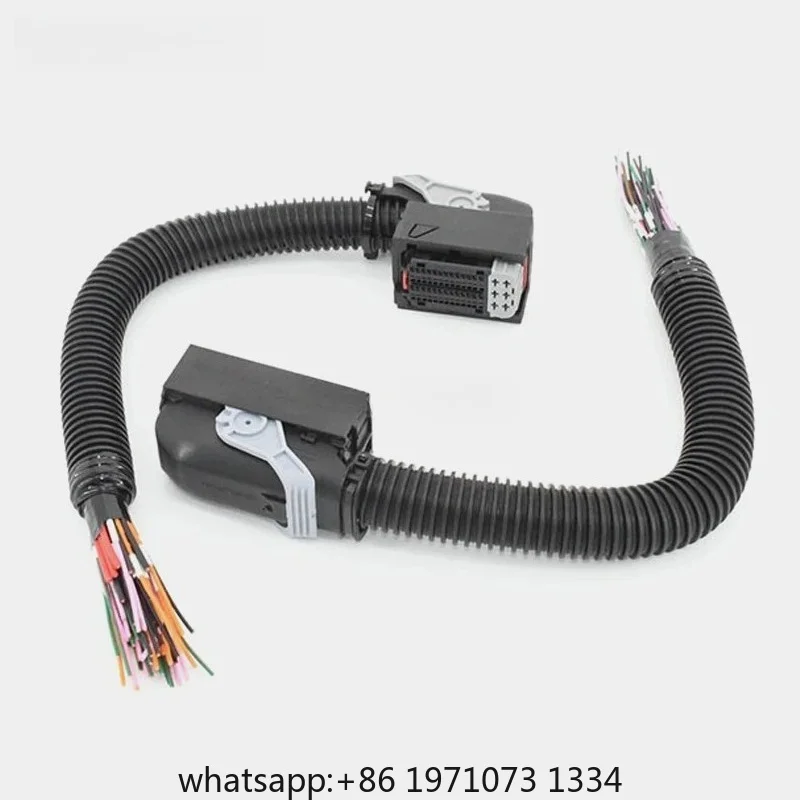 1Set 58Pin 96Pin Way ECU Connector Auto PC Board Socket With Full Pin Wiring Harness Pigtail For DCM3.2 15494596 15494598
