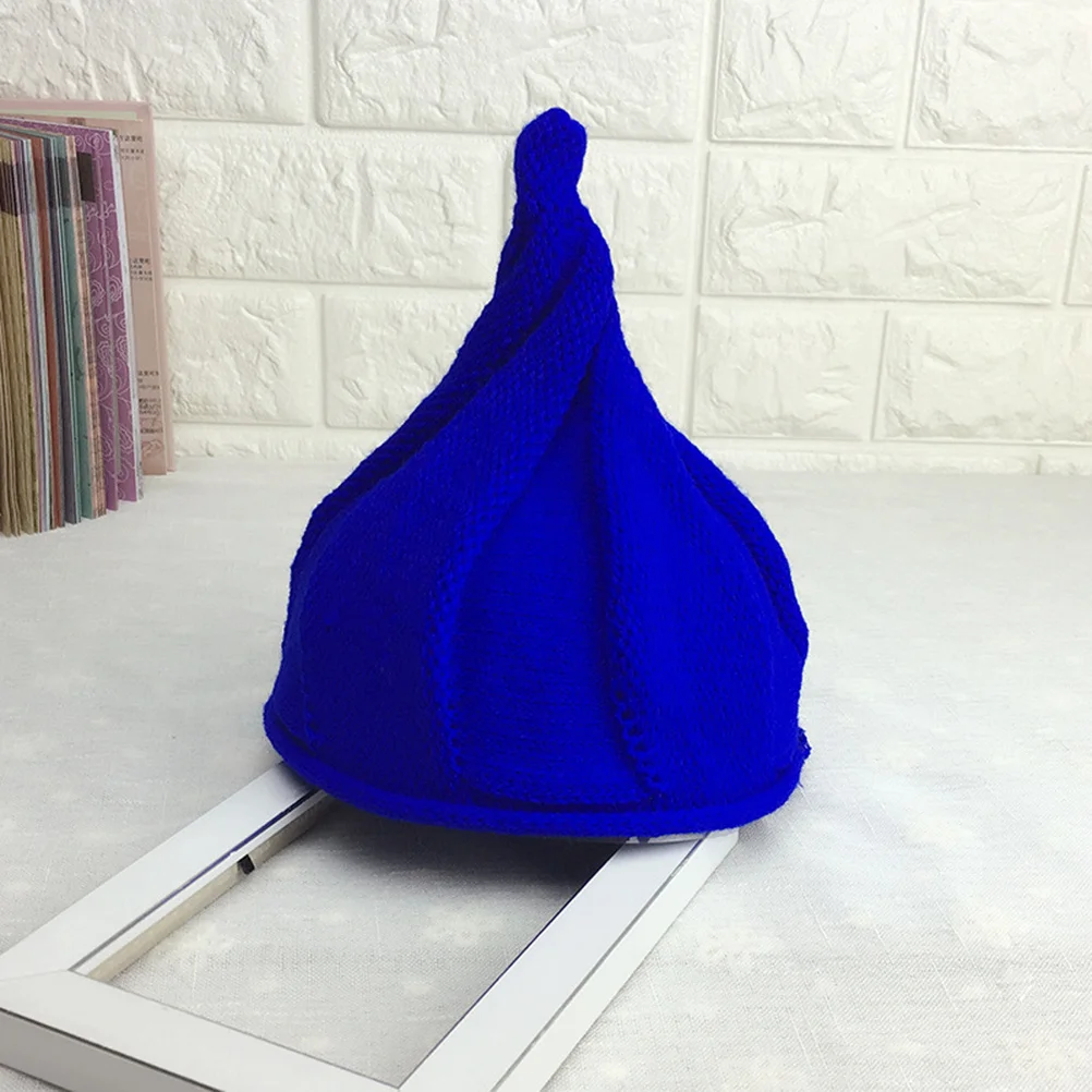 

Childrens Knitted Hat Trendy Winter Design Boys Girls Purple Red Warmth Retention Comfortable Fit Indoor Activities