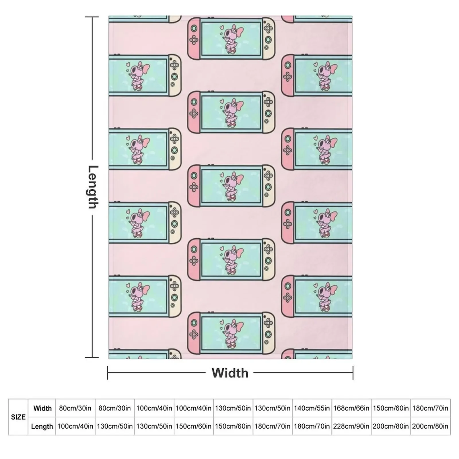 Birdo Mushroom Kiss Switch Throw Blanket Beach funny gift Luxury Sofa Throw Blankets