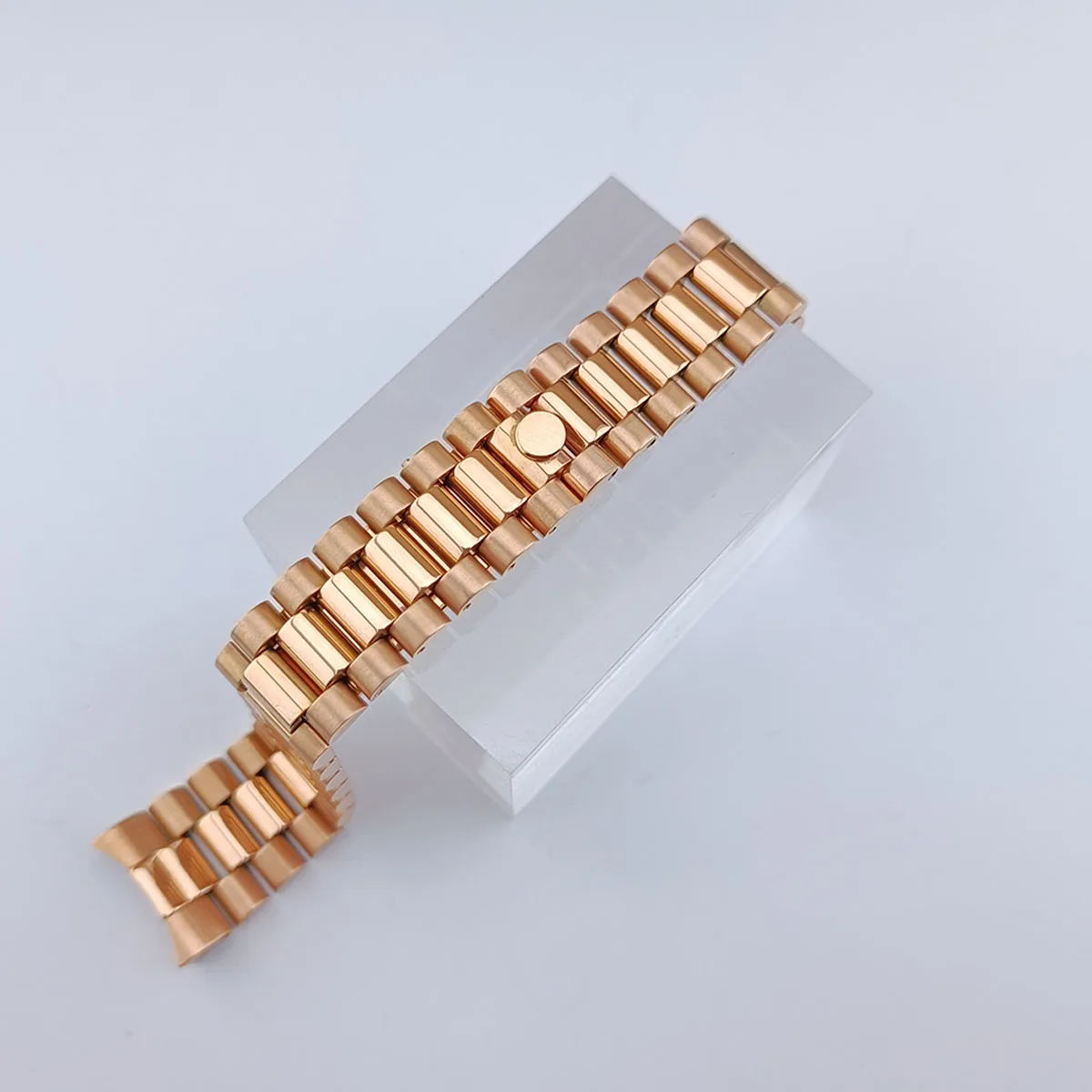 40-mm-Gehäuse in Silber/Gold/Roségold, geeignet für Miyota8285-Uhrwerk, Uhrengehäuse-Zubehör, Edelstahl-Armbandgehäuse – Detail 13
