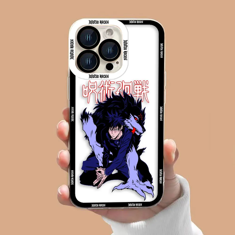 Jujutsu Kaisen Gojo's Sukuna Trasparente Cassa Del Telefono Per OPPO A98 A94 A92 A79 A78 A74 A60 A58 A57 A55 A53 A17 A16 A15 A9 A5 A3 A5X Caso