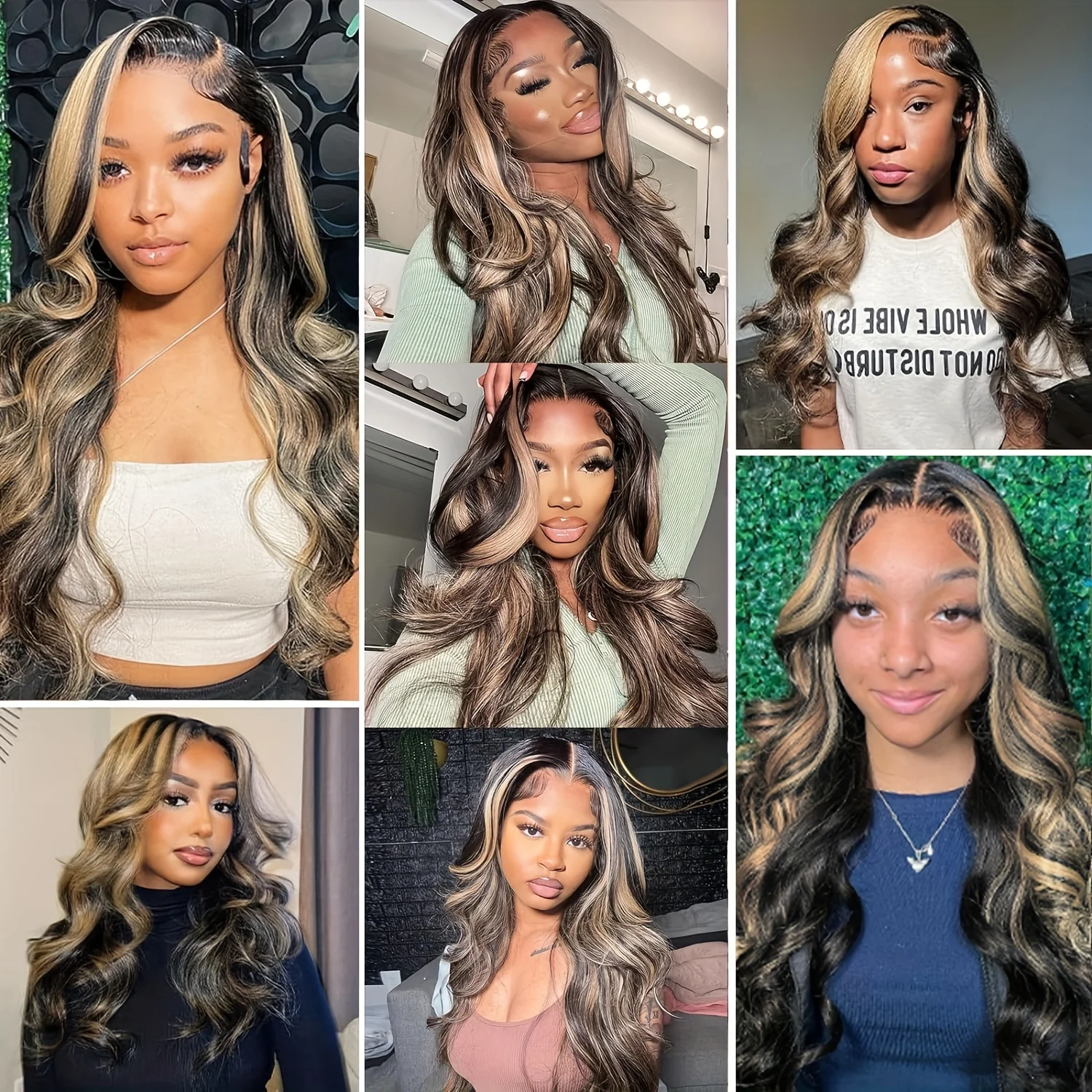 Highlight Ombre Blonde Lace Front Wig Human Hair Body Wave Lace Front Wigs Human Hair Pre Plucked 5X5 1B/27 HD Lace Frontal Highlight Wig  Colored Balayage Wig Glueless Wig for Women Style Daily Outfits Holiday Styling
