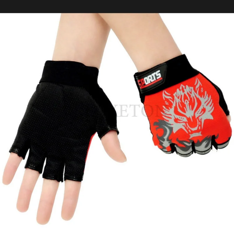 Half Finger Weight Lifting Gloves Adjustable Summer Breathable Running Riding Fitness Cycling Gloves for Men Women