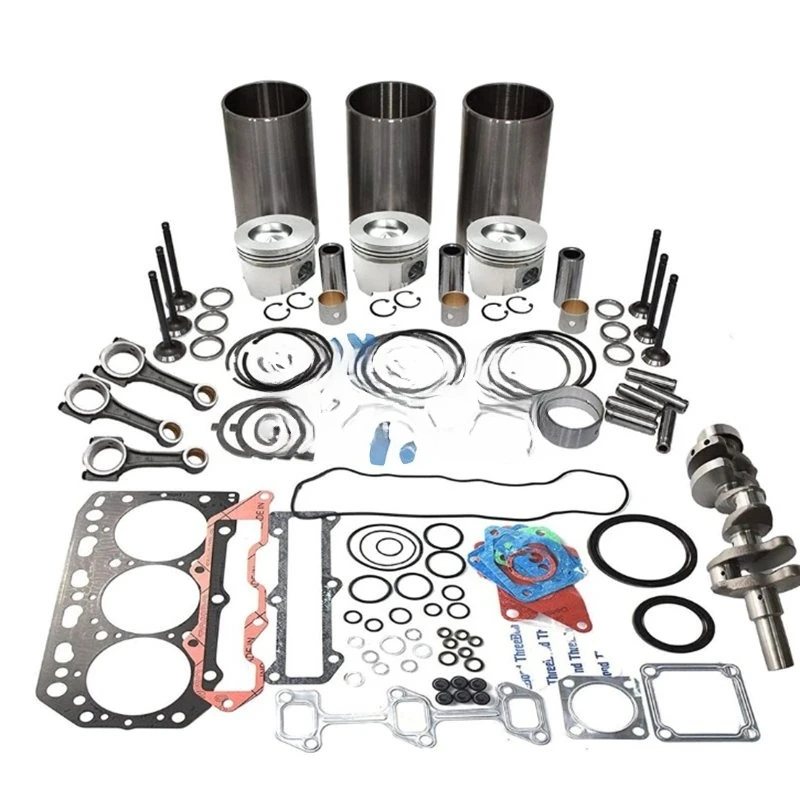 Engine Overhaul Gasket Kit 3D82 3D84-1 3TN63 3TN66 3TN84 3TNE74 3TNE78 3TNA68 3TNV70 3TNV88 Cylinder Liner Kit
