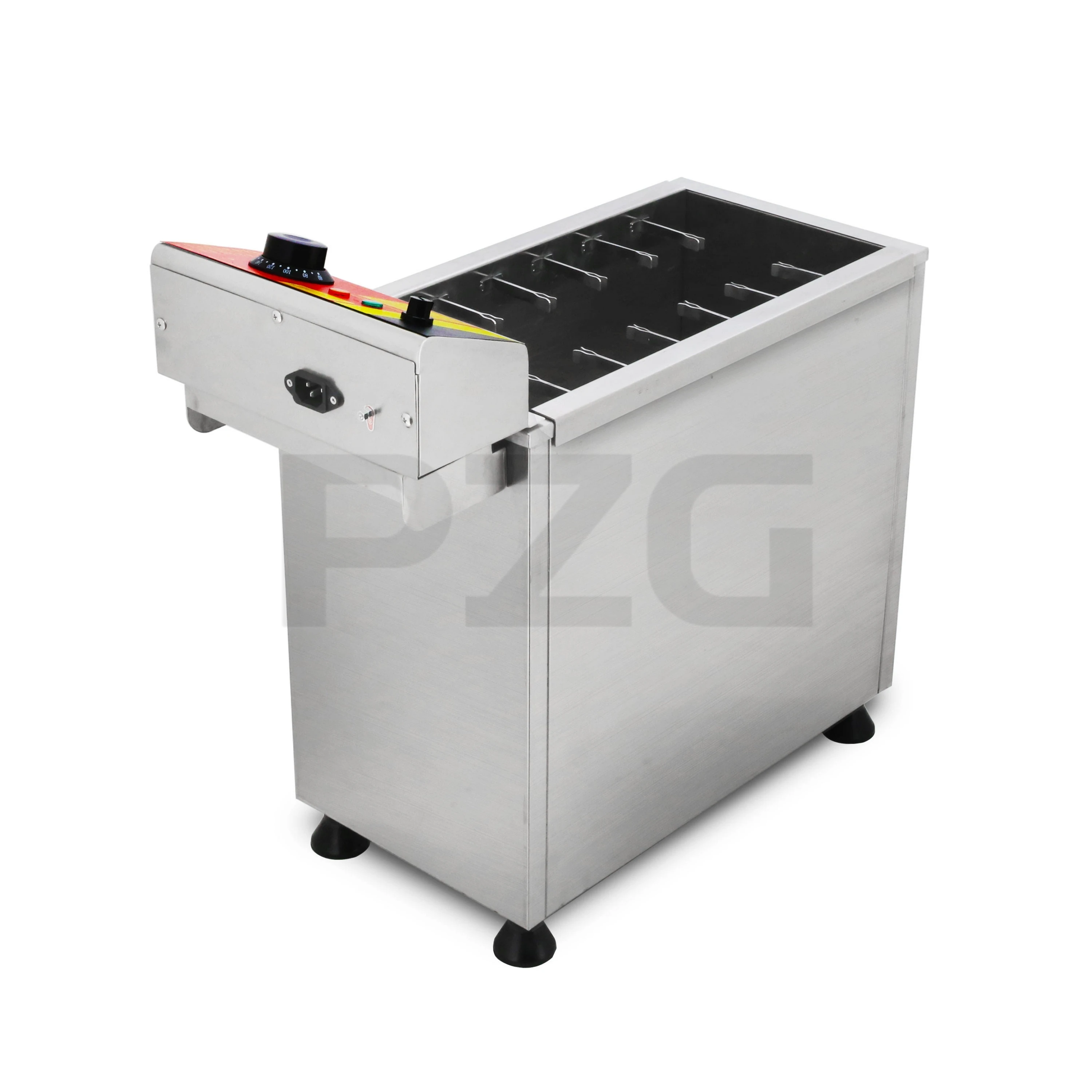 Commercial Gas Electric Large Capacity Cheese Hot Dog Sticks Frying Machine Electric Deep Korean Corn Dog Fryer Machine