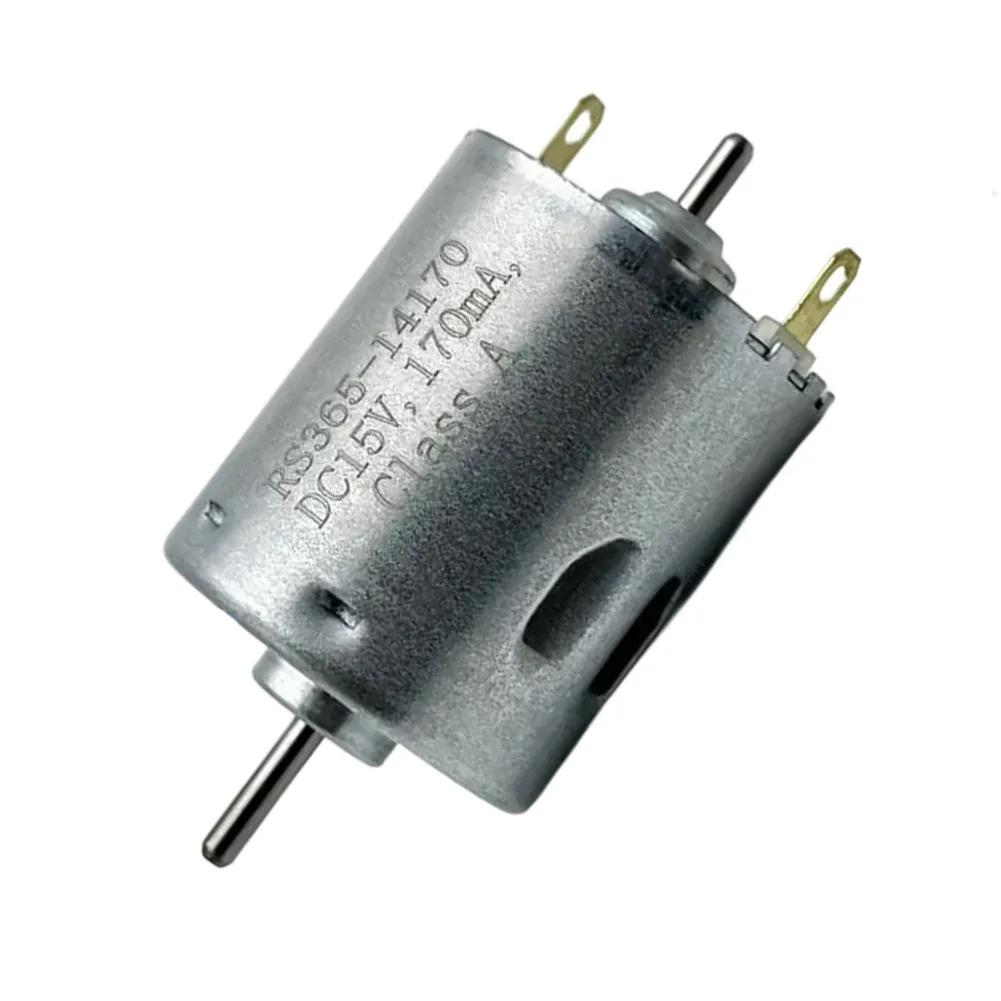 RS-365SH-14170 DC 6V-24V 10300RPM Dual Brush Electric Motor For Robotic Vacuum Cleaner Sweeping Machine Toy Model DIY