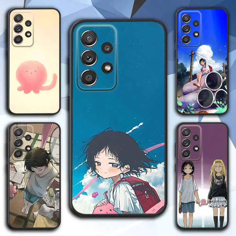 

Phone Case For Samsung S 25,24,23,22,30,21,10,9,Ultra,Plus,Lite,FE,4,5 G Soft T-Takopis O-Original Sin Black Case