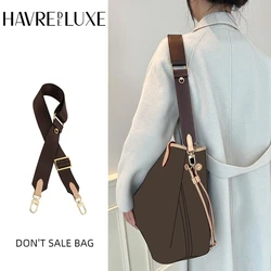 HAVREDELUXE Bag Strap For LV Neverfull Bag Canvas Shoulder Strap Tote Bag Modified Liner Crossbody Wide Bag Strap