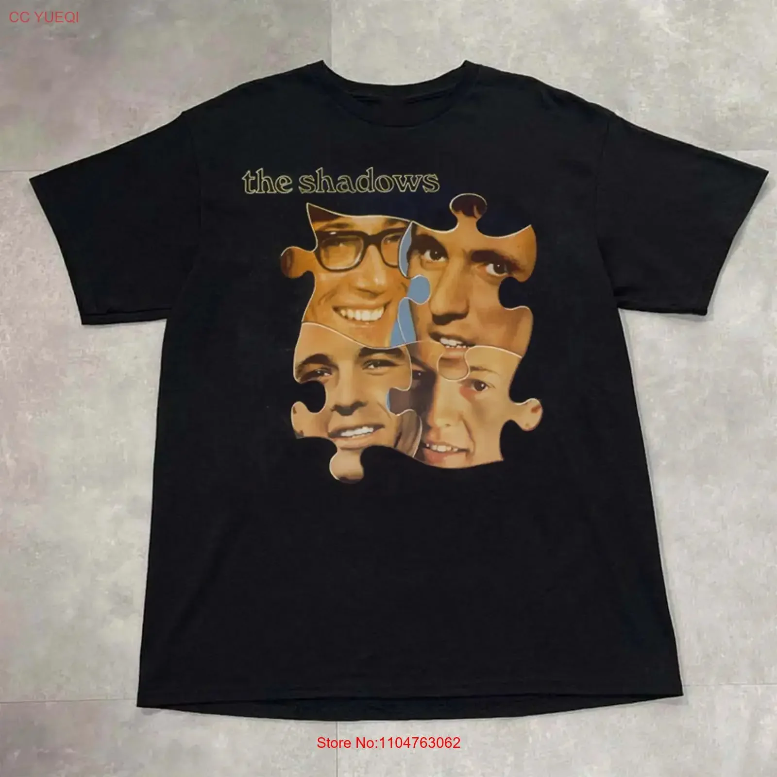 Trend The Drifters Band Black Full Size T Shirt SG517 vintage Washed Soft Stretched graphic Slightly Comfortable streetwear