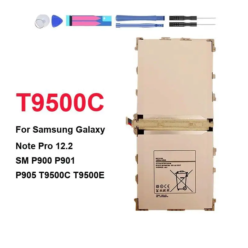 

Аккумулятор для планшета 9500 мАч для Samsung Galaxy Note Pro 12.2 SM P900 P901 P905 T9500C T9500E T9500U T9500K