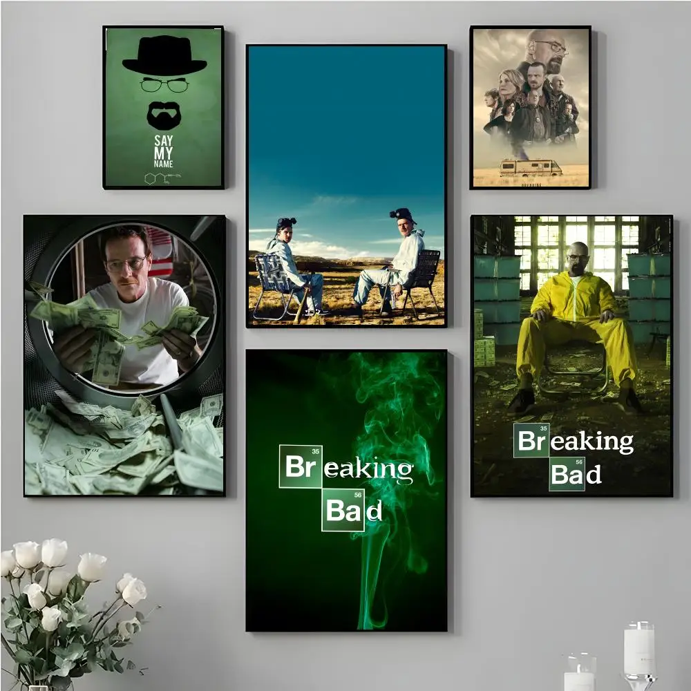 Intense Breaking Bads Poster High-definition poster stickers ideal gifts for bedrooms living rooms