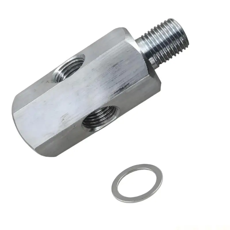 J0MA M10X1.0 Stainless Steel Oil Pressure Adapter Suitable for Enhances & Gauges Setups
