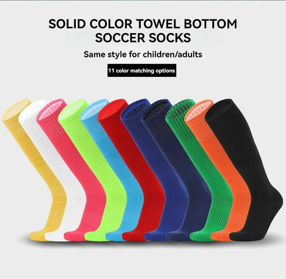 Loogdeel 1 Paar Kinder-Fußballsocken, Jungen-Fußballsocken, Mädchen, Kniestrümpfe, Baseball, Softball, Sport, Kinder, Jugendliche, Männer und Frauen – Detail 2