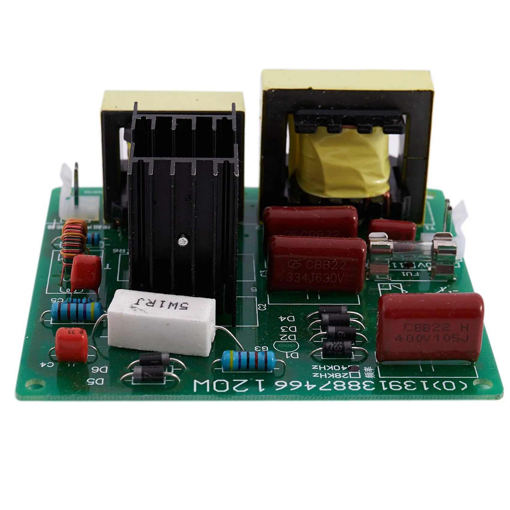 AS62 2X Ac 110V 100W 40K Ultrasonic Cleaner Power Driver Board+2Pcs 60W 40K Transducer For Ultrasonic Cleaning Machines