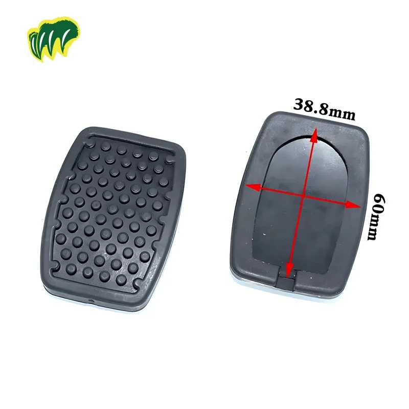 2pcs For ChangAn suzuki carry Taurus 4500 S460 Clutch And Brake Pedal Pad Rubber Foot Pedal Pad Covers