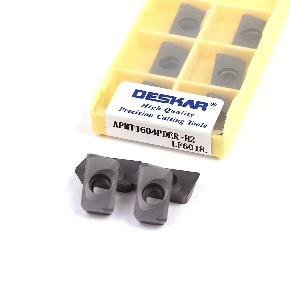 

DESKAR 100% Original APMT1604PDER H2 1604PDER M2 1604PDER 1605PEER XM LF6018 Numerical Control Lathe Milling Insert Cutting Tool