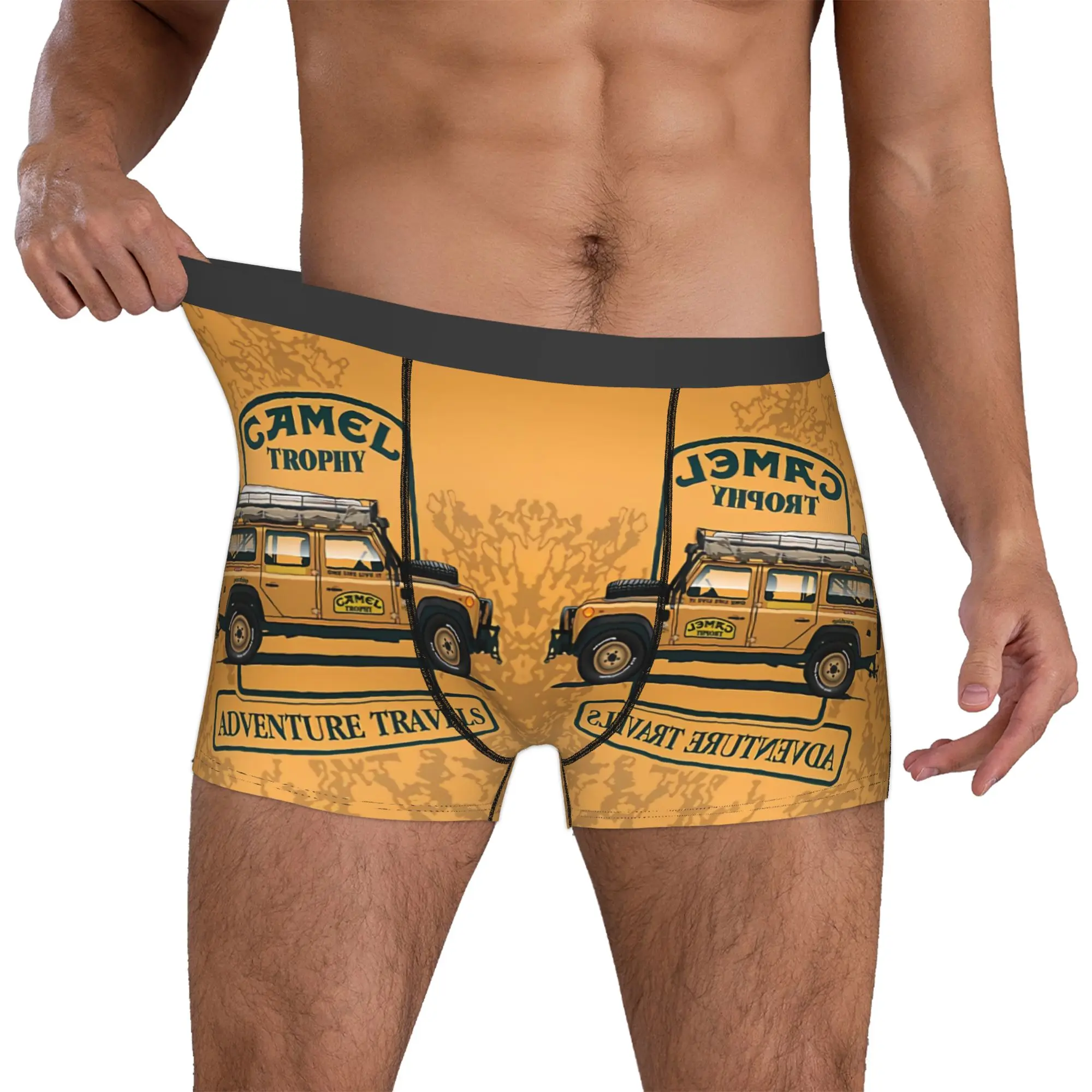 

Camel Trophy Defender 110 Boxers Shorts Men's Briefs Underwear Cool Underpants