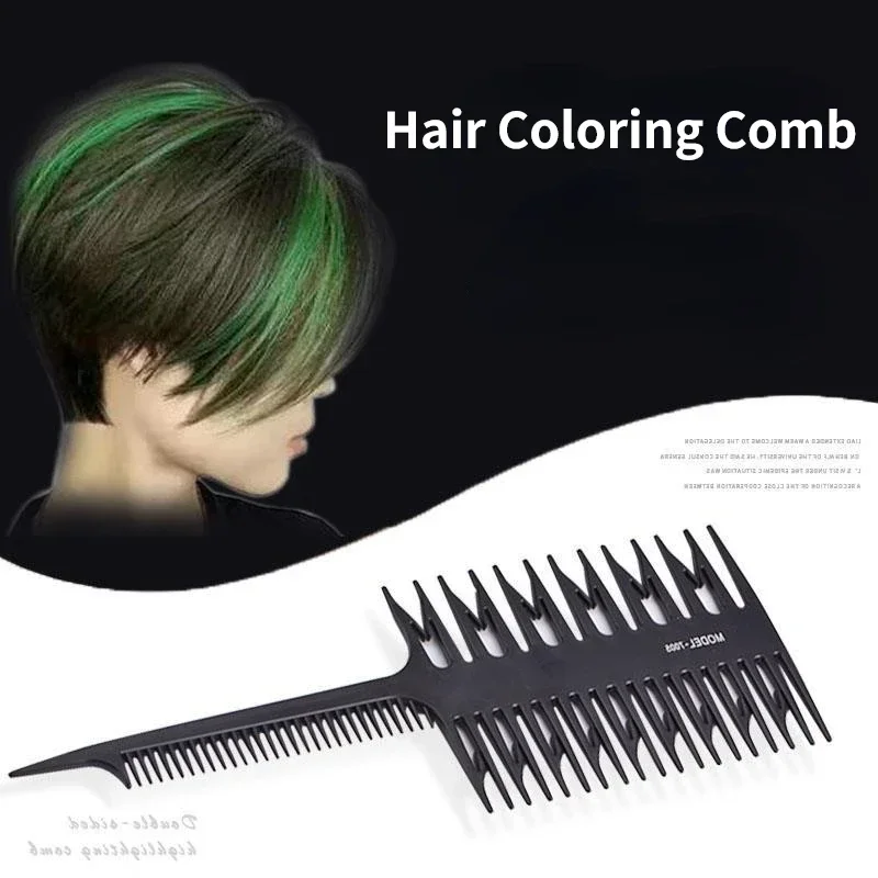 Hair Dyeing Highlight Comb Professional Barber Hair Coloring Brush Highlight Hairbrush Hair Accessories Salon Comb Styling Tools