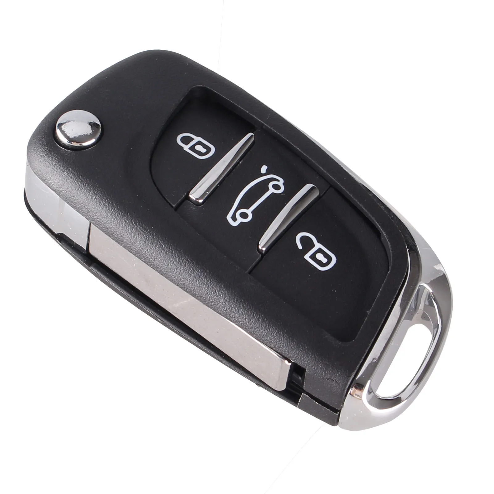 KEYYOU-Caso remoto modificado da chave do carro, botão 2 ou 3, ajuste para Peugeot 307, 408, 308, 4007, 3008, Citroen C2, C3, C4, C5, C6, Picasso,