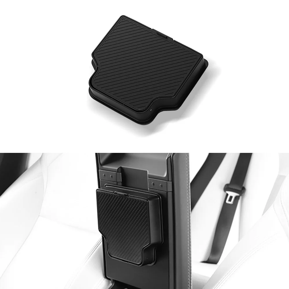 

Automotive Hidden Storage Box Compatible with Tesla Model Y 2025 Center Console Armrest Organizer