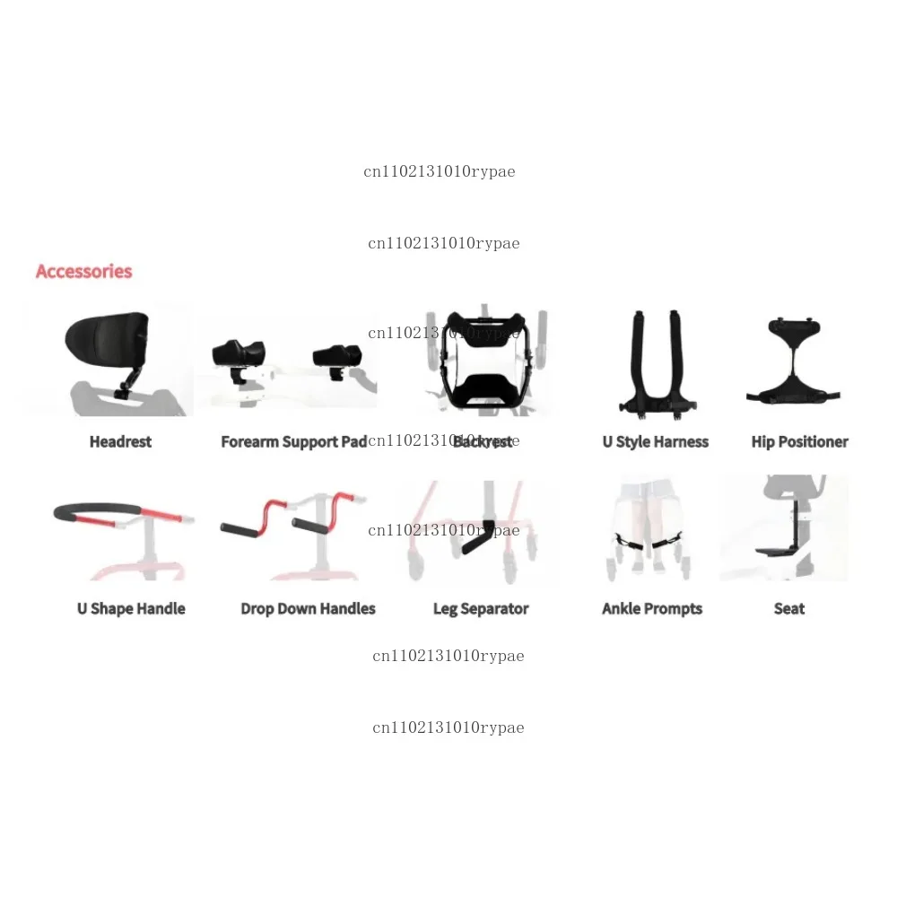 Cerebral Palsy Rehabilitation Equipment Adjustable Pediatric Gait Trainer Walker for Special Needs Child Children Kids