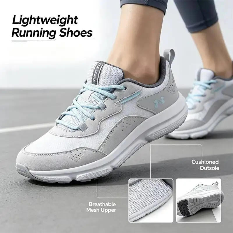 Underarmour Women's New Charged Verssert 2 Sports S Comfortable Wear-Resistant Cushioning Running Shoes 3027180-100