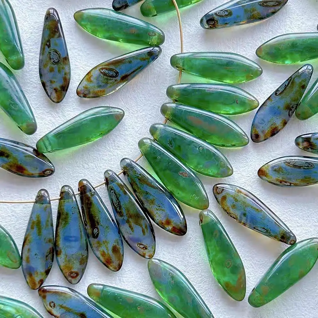 

50pieces Czech glass beads multicolor for DIY jewelry making wholesale