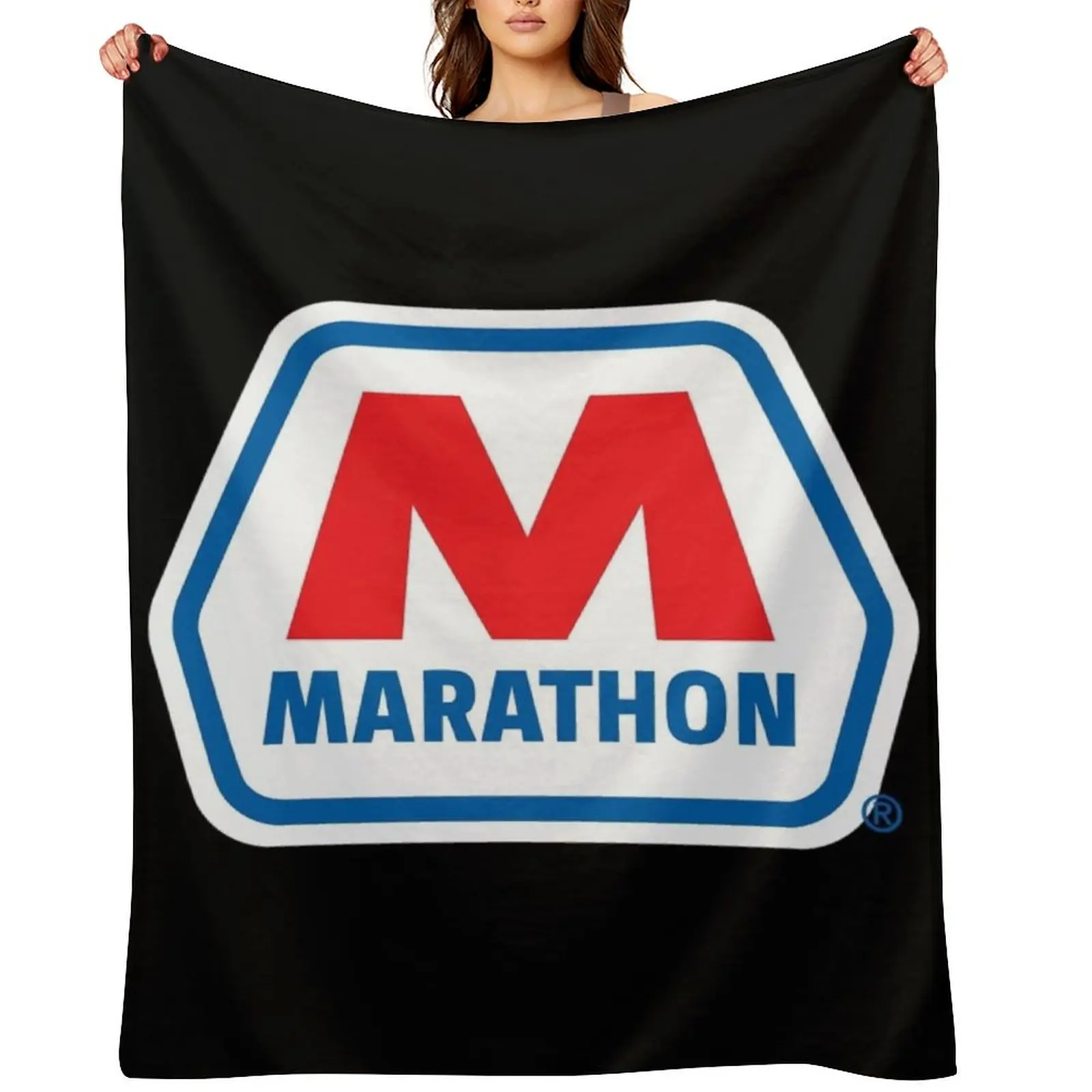 

Marathon OIL RACING LUBRICANT seghosamdes Relaxed Fit Throw Blanket Quilt bed plaid Shaggy cosplay anime Blankets