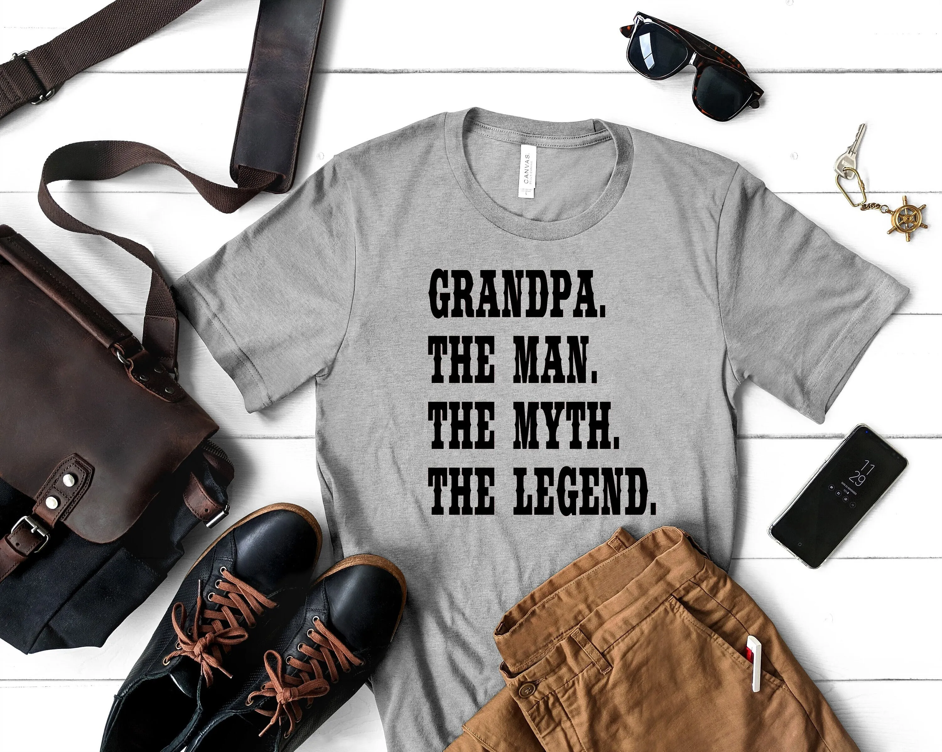 

Grandpa The Man Myth Legend T Shirt