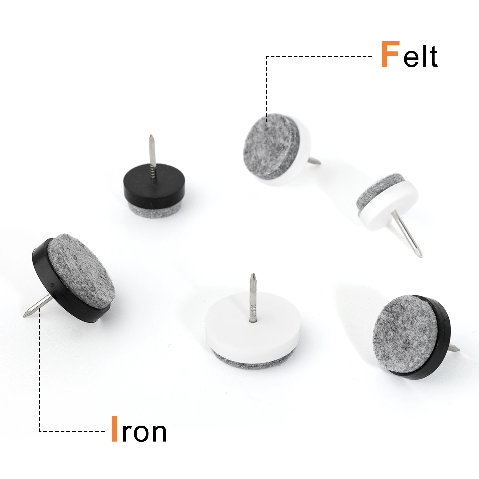 20PCS Furniture Feet Felt Pads - đánh giá và giá Cabinet Hinge Overlay