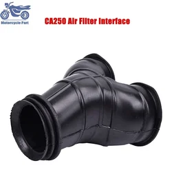 Motorcycle Parts Carburetor Air Filter Intake Pipe Joint Manifold For HONDA Rebel CMX250 CA250 CA 250 CMX250C CB125 CB125TT A AC